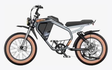 E-Bike X5 Max in Grau